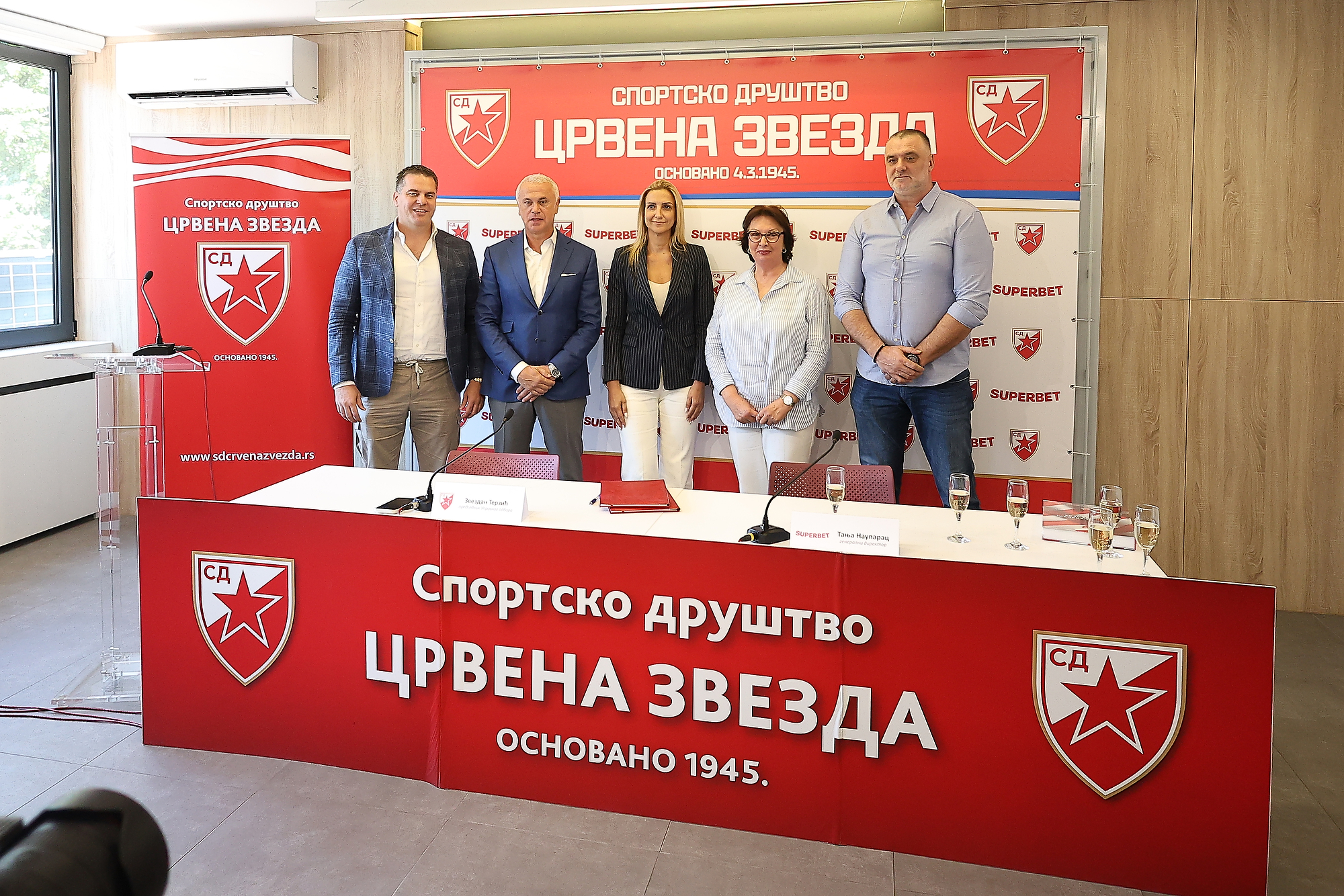 Superbet postao generalni sponzor SD Crvena zvezda