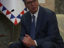 Dejna Vajt i Aleksandar Vučić