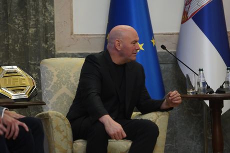 Dejna Vajt i Aleksandar Vučić