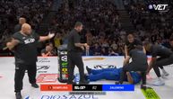 Power Slap 22: "Srpska princeza", postala "kraljica šamaranja"! Dampling šamarom onesvestio zver od 150 kg!