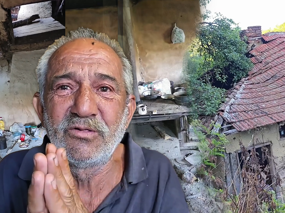Priča deke Momčila rasplakala Srbiju! Živi u nehumanim uslovima, ima samo jednu želju: NJEGOVE REČI BOLE