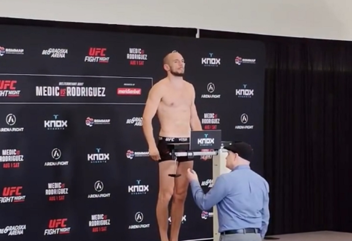 Sve je spremno za UFC spektakl u Beogradu! Svi domaći borci tačni na vagi pred istorijski događaj u Areni