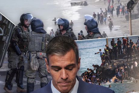 Seuta, Španija, migranti