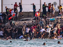 Seuta, Španija, migranti