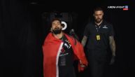 UFC Fight Night Beograd: Haos u Areni, borac izašao sa zastavom Albanije, publika "poludela"