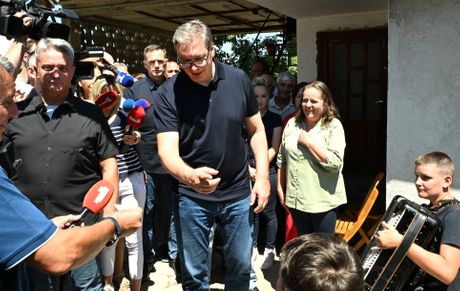 Aleksandar Vučič, Babušnica