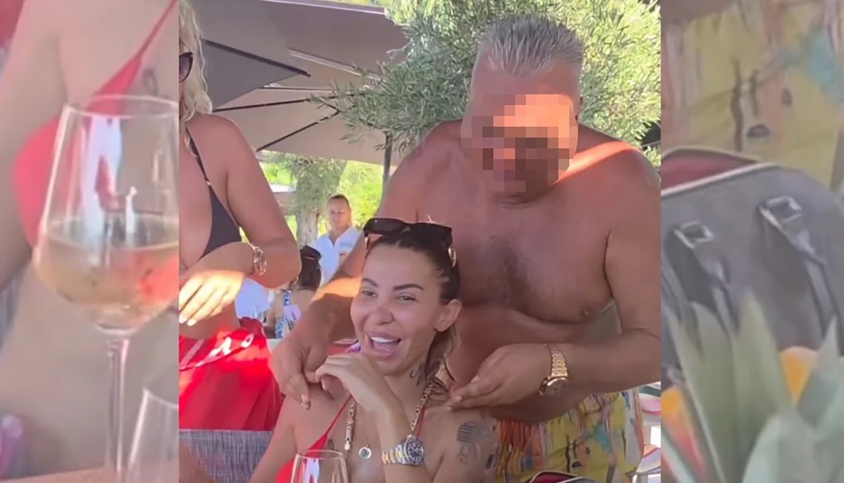 Aneli Ahmić letuje sa bogatašima: Čovek joj prišao u restoranu, pa je okitio masivnim lancem i zlatnim satom
