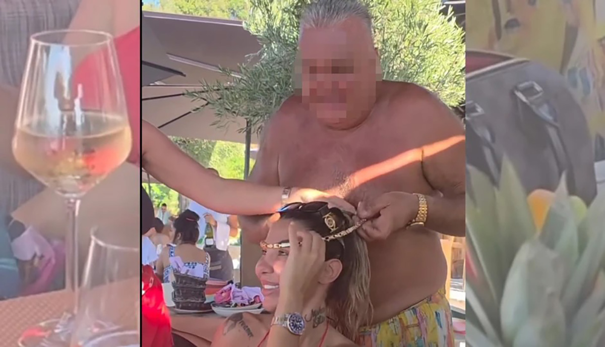 Aneli Ahmić letuje sa bogatašima: Čovek joj prišao u restoranu, pa je okitio masivnim lancem i zlatnim satom
