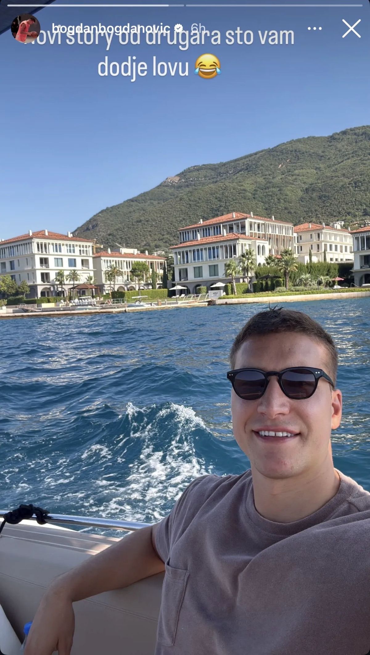 "Drugar što vam dođe lovu" Hit poruka Bogdana Bogdanovića iz Crne Gore, evo kako se baškari
