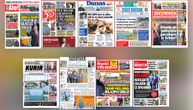 NASLOVNE STRANE SUTRAŠNJIH NOVINA: Prelistavanje štampe za ponedeljak, 3. avgust 2026. godine