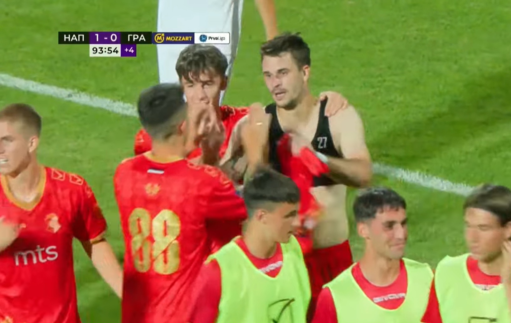 Još jedna "luda" utakmica u Srbiji! Napredak pobedio Zvezdinu filijalu golom u 94. minutu utakmice