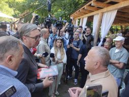 Janjski otok, Aleksandar Vučić, Poseta