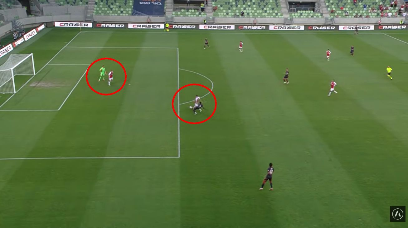 Zvezda amaterski poklonila gol Hapoelu! Ogroman kiks Mateusa i Lukasena doneo vođstvo Izraelcima