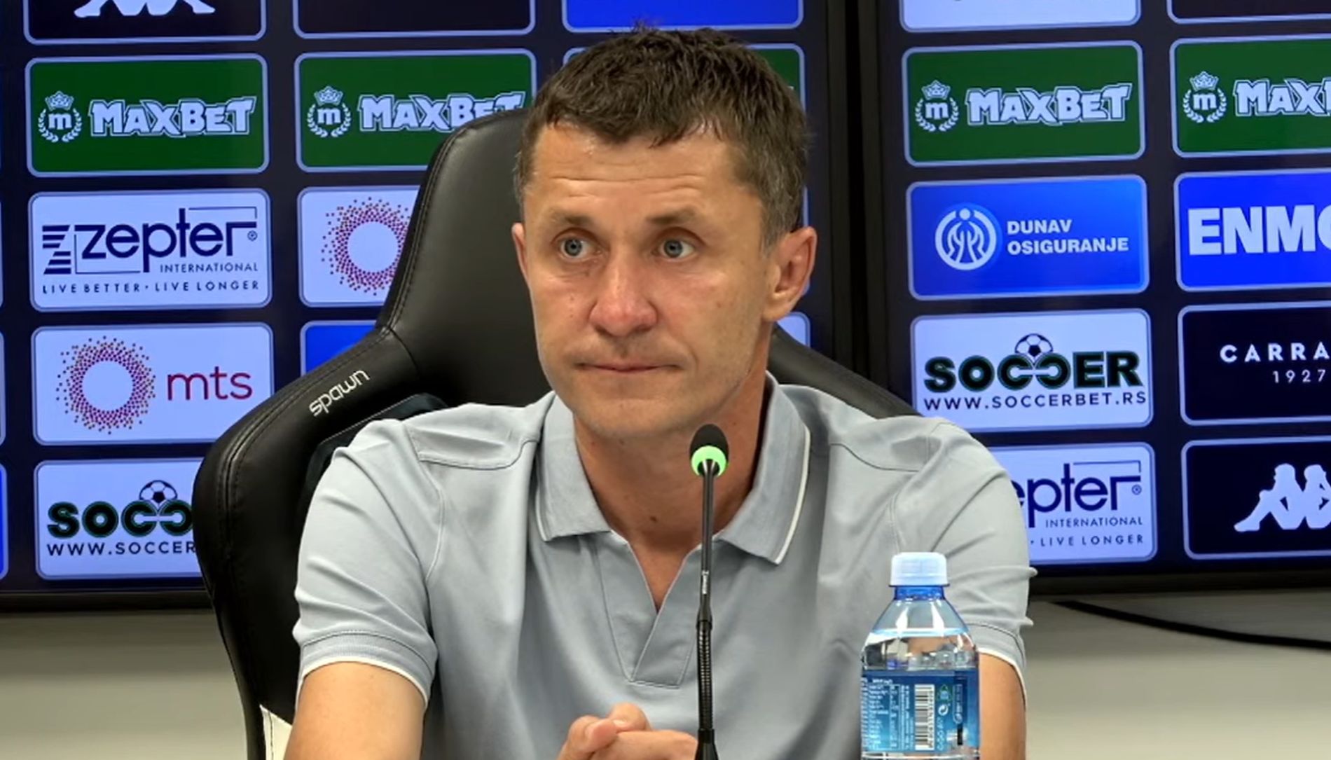 Saša Ilić burno pred Tobol: "Kad dobijemo 4:0, ništa ne valja, Partizan je katastrofa! Ja bih vas da pitam..."