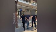POGLEDAJTE TRENUTAK HAPŠENJA: Proneverio više od 10 MILIONA DINARA sa pumpe, pa sproveden sa LISICAMA!