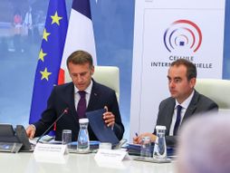 Emanuel Makron i Sebastijan Lekron