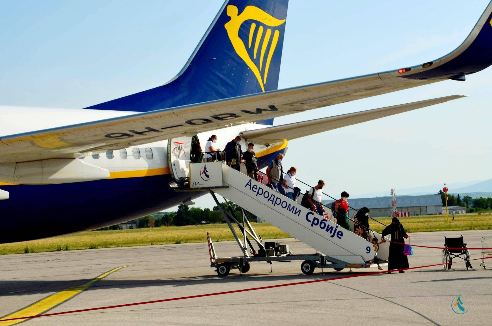 Ryanair potvrdio za Aero: Od zime ukida sve letove iz Niša