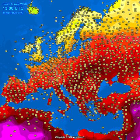 Trenutne temperature vazduha