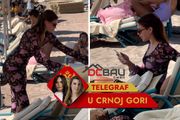 Paparaco iz Crne Gore! Čola pozvao ćerku dok se opuštala na plaži: Snimili smo razgovor, njena reakcija je hit