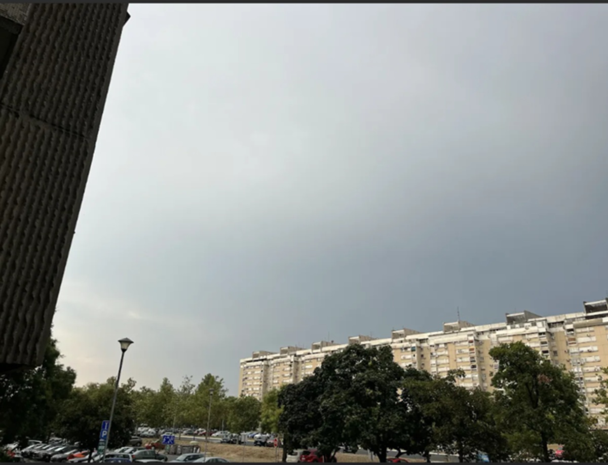 Kiša sipa u jednom delu Beograda: Stiglo osveženje