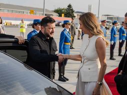 Volodimir Zelenski, Dubravka Đedović Handanović
