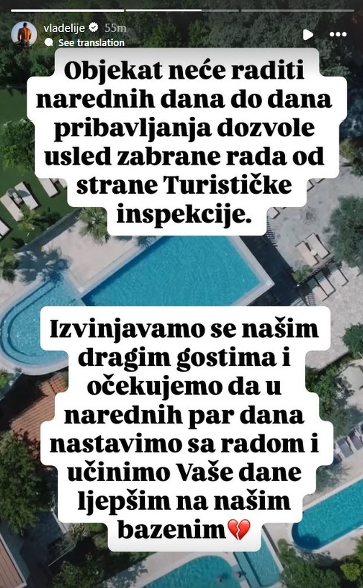 Zatvoren biznis Vladimira Tomovića u Baru: Inspekcija zaključala, oglasio se i bivši rijaliti učesnik