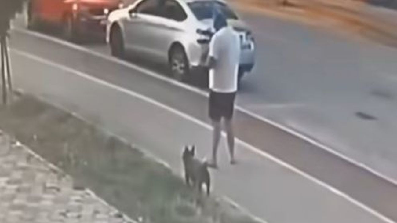 UZNEMIRUJUĆE! Pojavio se snimak pokušaja ubistva Davora Dabića, muškarac ga pratio dok je šetao psa