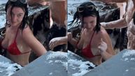 Zbog nje je internet "stao": Devojka u crvenom bikiniju objavila nove snimke i ponovo postala hit