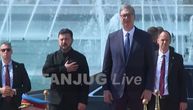 Vučić dočekao Zelenskog ispred Palate "Srbija"