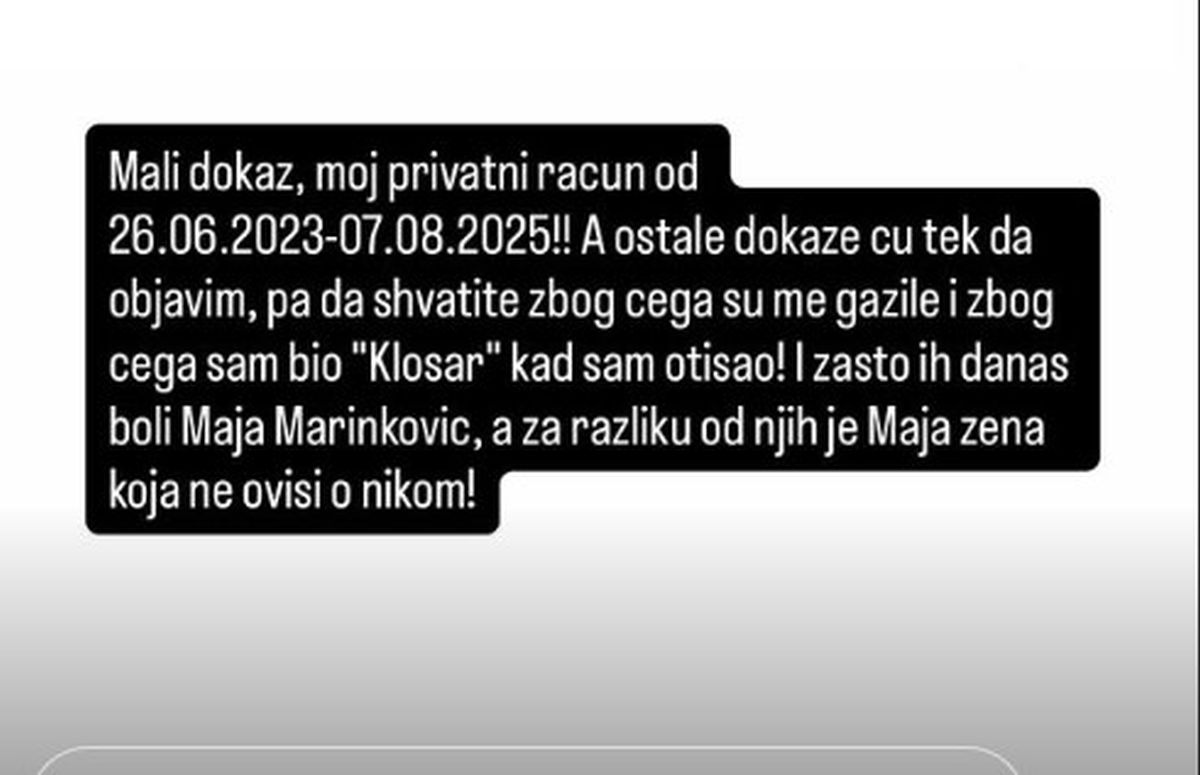 Ovo je pravo stanja na Asminovom računu, Maja sve sama plaća: On pokazao zaradu i cifre
