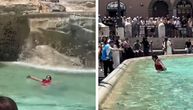 Turistkinja Fontanu di Trevi pretvorila u bazen: Plivala pred stotinama ljudi, svi gledali u neverici