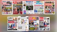 NASLOVNE STRANE SUTRAŠNJIH NOVINA: Prelistavanje štampe za ponedeljak, 10. avgust 2026. godine