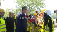 Vučić obilazi radove na rekonstrukciji Starog železničkog mosta