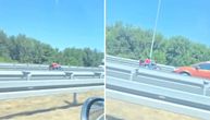 Uznemirujuća scena na autoputu kod Novog Sada: Svi beže u stranu, policija na nogama zbog OVOG snimka!