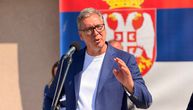 Trubači dočekali Vučića u Lučanima: Najavio velike investicije u Dragačevu