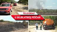 GORELO DOK SMO STAJALI TAMO: Reporteri Telegrafa u paklu Deliblatske peščare!