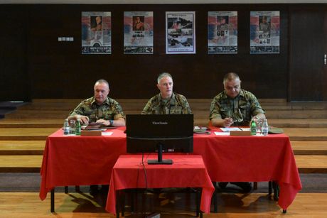 Radni sastanak Vojske Srbije