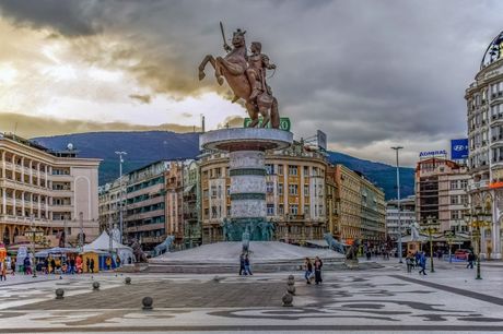 Skoplje panorama, Skoplje