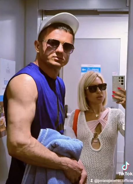 Miloš Stojanović Tigar i Jovana Jeremić