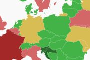 Nova karta Evrope izazvala burne reakcije: Sada je Srbija u zelenom, a Zapad u crvenom, evo zašto