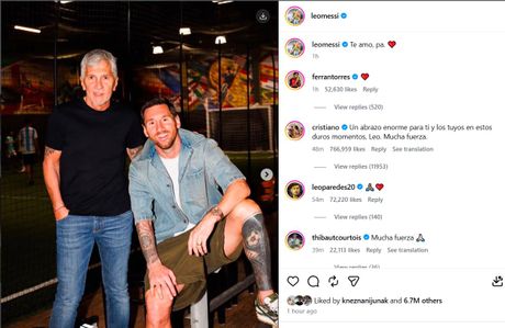 Lionel Mesi, Kristijano Ronaldo