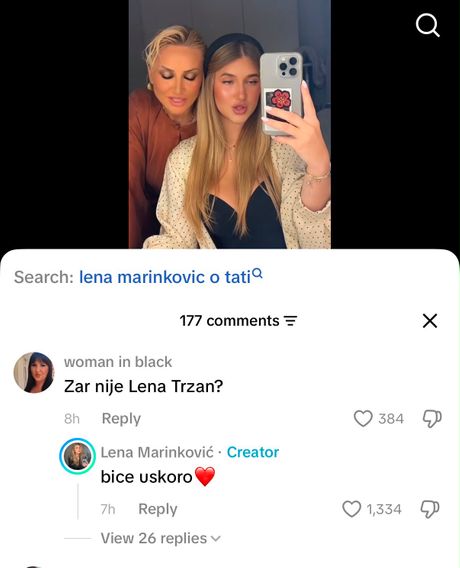 Lena Marinković, Goca Tržan