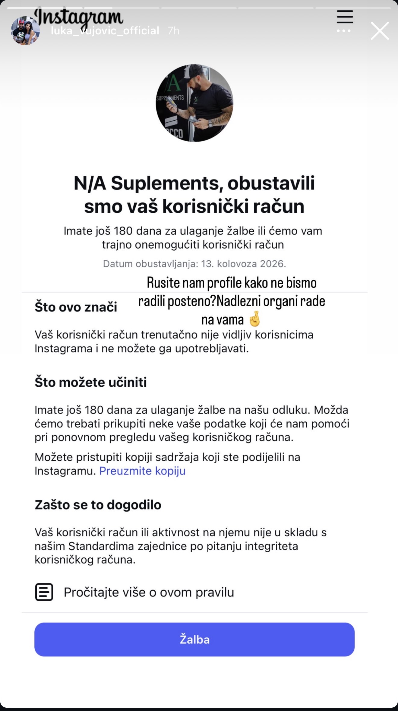 Trudna Anita i Luka napadnuti! Par se odmah oglasio - Slučaj je prijavljen nadležnim organima
