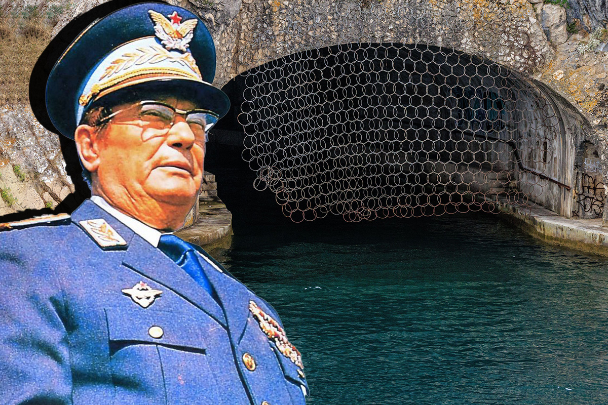 Ovaj tunel gradila je nemačka vojska, a dovršila Titova JNA: Čuvao je Jadran, a ima čudan nadimak