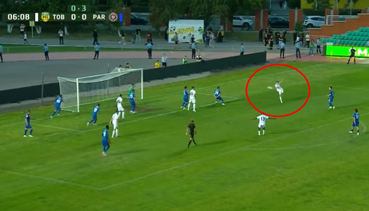 "Hladan tuš" za Partizan u Kazahstanu, evo kako je Tobol poveo protiv crno-belih u sedmom minutu