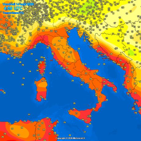 Temperature vazduha jutros u Srbiji