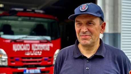 Borivoje Gačić, komandant Vatrogasno-spasilačkog bataljona Čačak