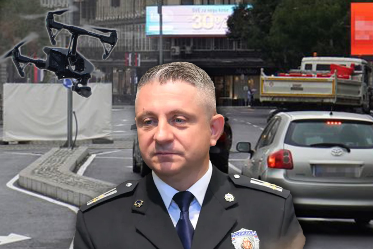 LAKIĆEVIĆ O NOVOJ AKCIJI MUP-A: Dronovi već otkrili 80 prekršaja, kontrolišu se pojas, telefon i preticanje