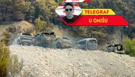 Kao da je pala nuklearna bomba: Svuda izgoreli automobili i čađ, apokaliptične scene kod Omiša