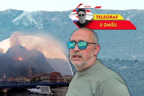 Omiš, Požar, Hrvatska, Telegraf u Omišu